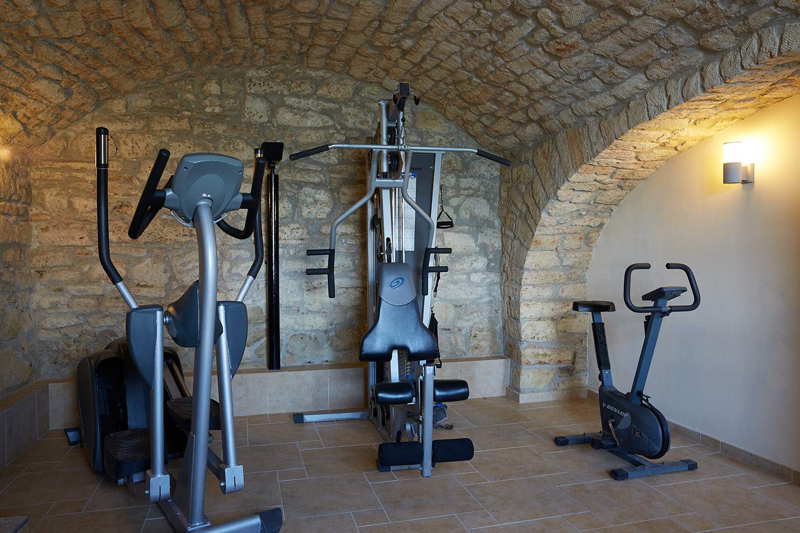 salle de gym a hôtel AMMON ZEUS 5étoiles