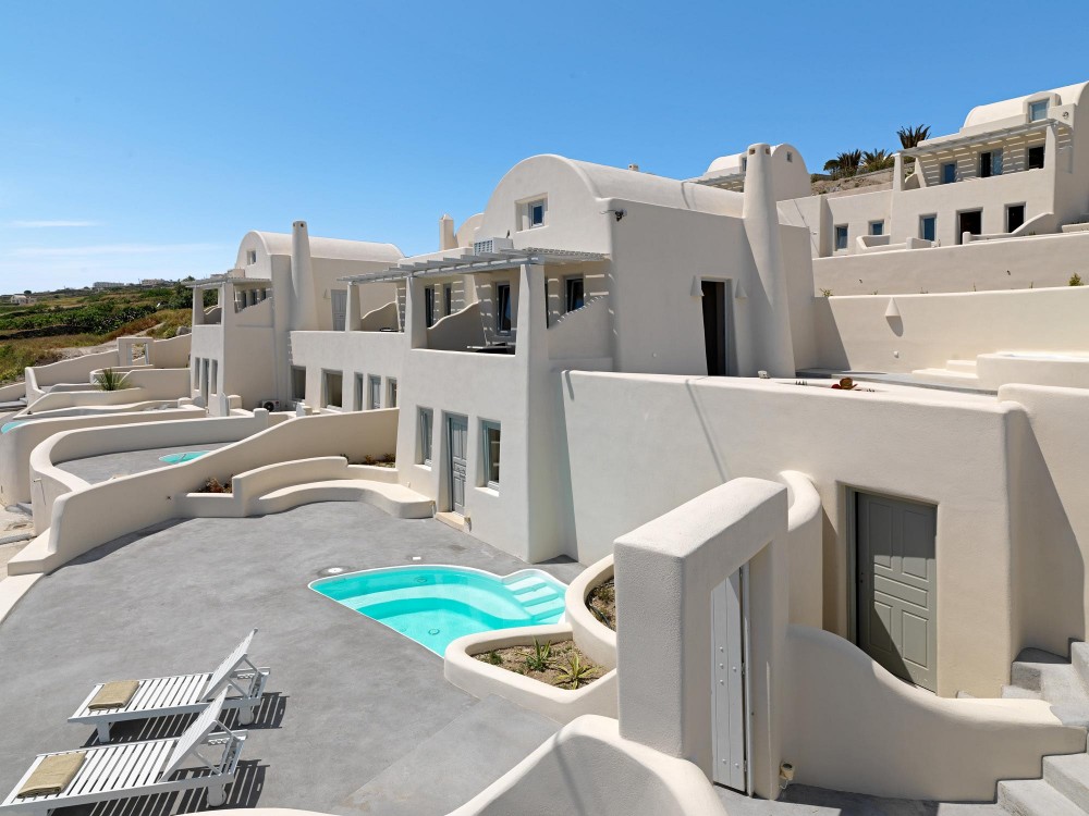 Vue d'ensemble de l'hôtel Dome Resort Santorini