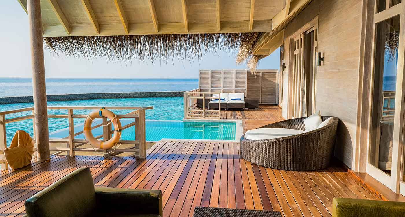 Villa sur l'eau Amaya Kuda Rah