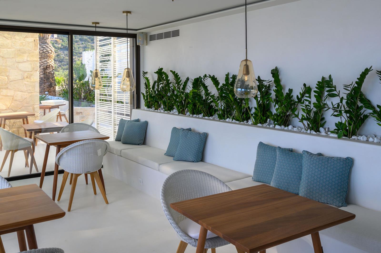 Restaurant de l'hôtel The Island Concept 5étoiles