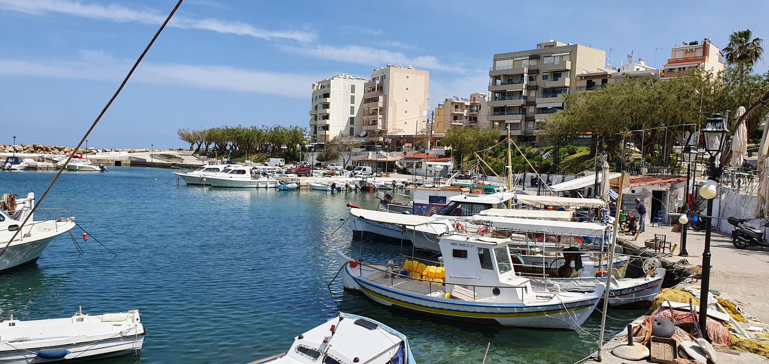nea chora nouvelle ville la Canée Chania bord de mer