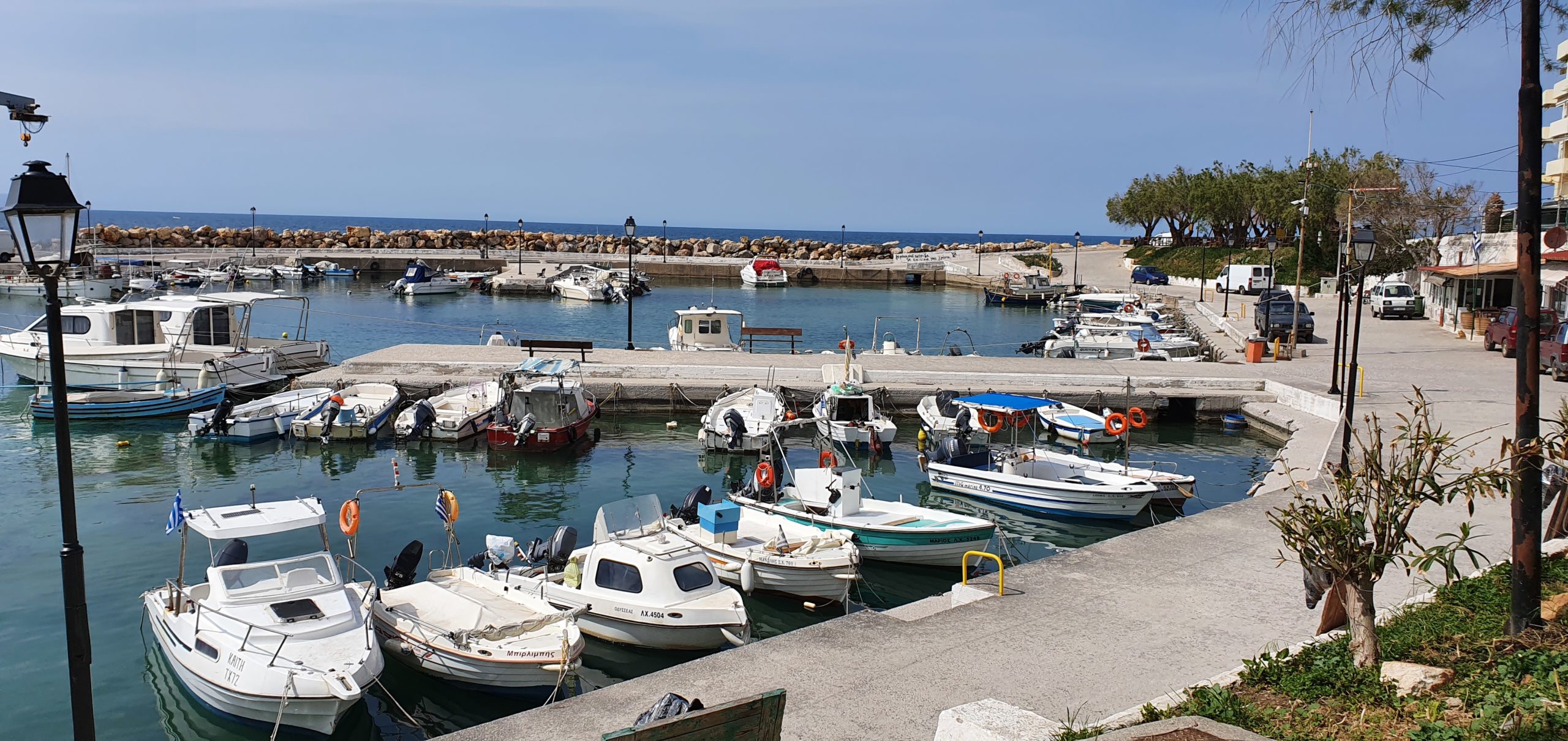 nea chora nouvelle ville bord de mer chania la canée crète