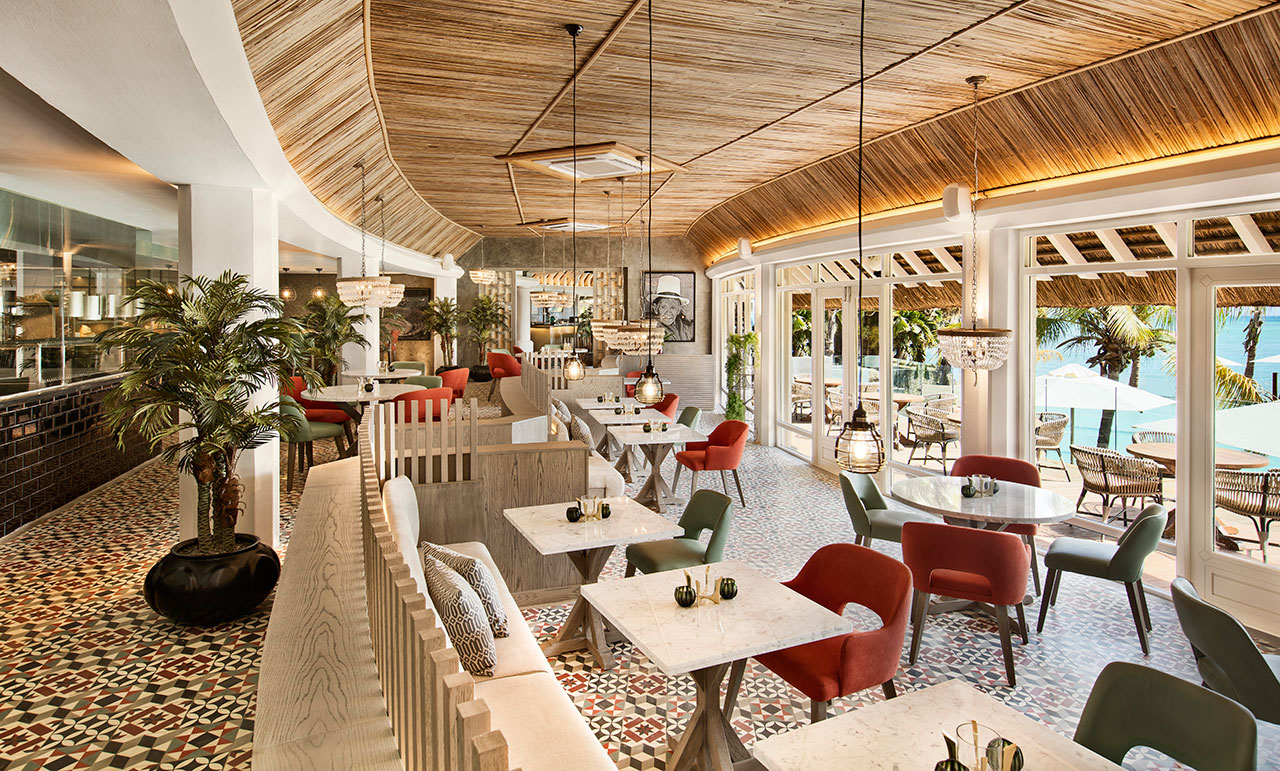 lux*resort grand gaube resorts and villas restaurant principal île maurice