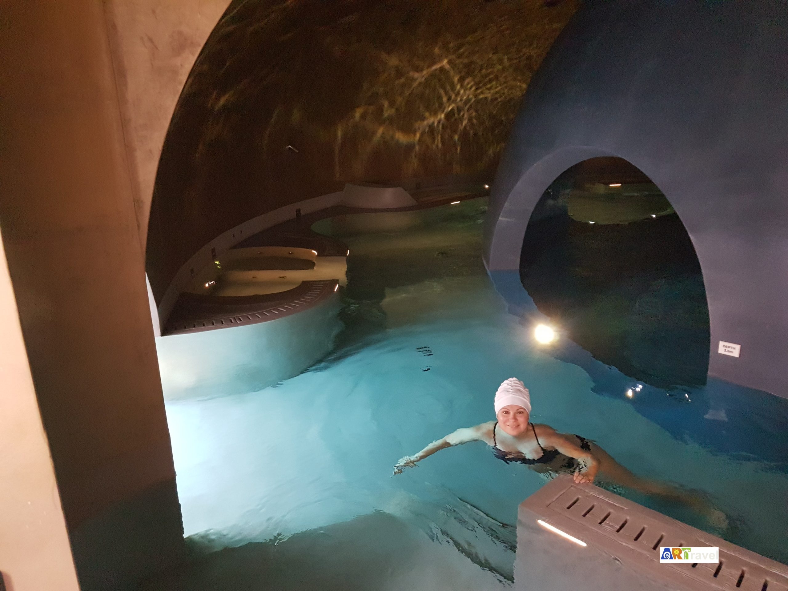 bains chaud thermaux Euphoria Mystras Péloponnèse