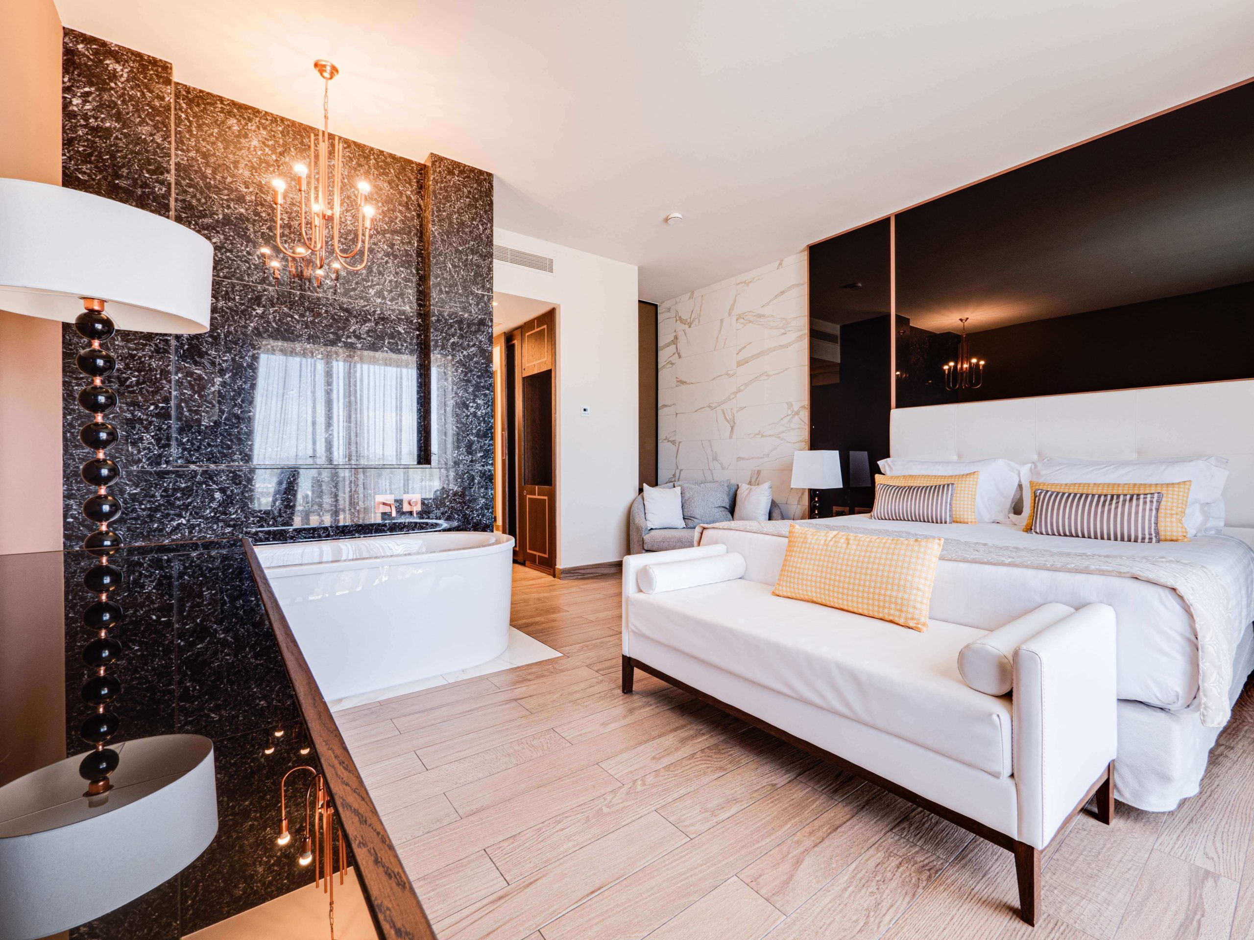 chambre à hôtel Miraggio Thermal & Spa Resort 5étoiles à Chalkidique