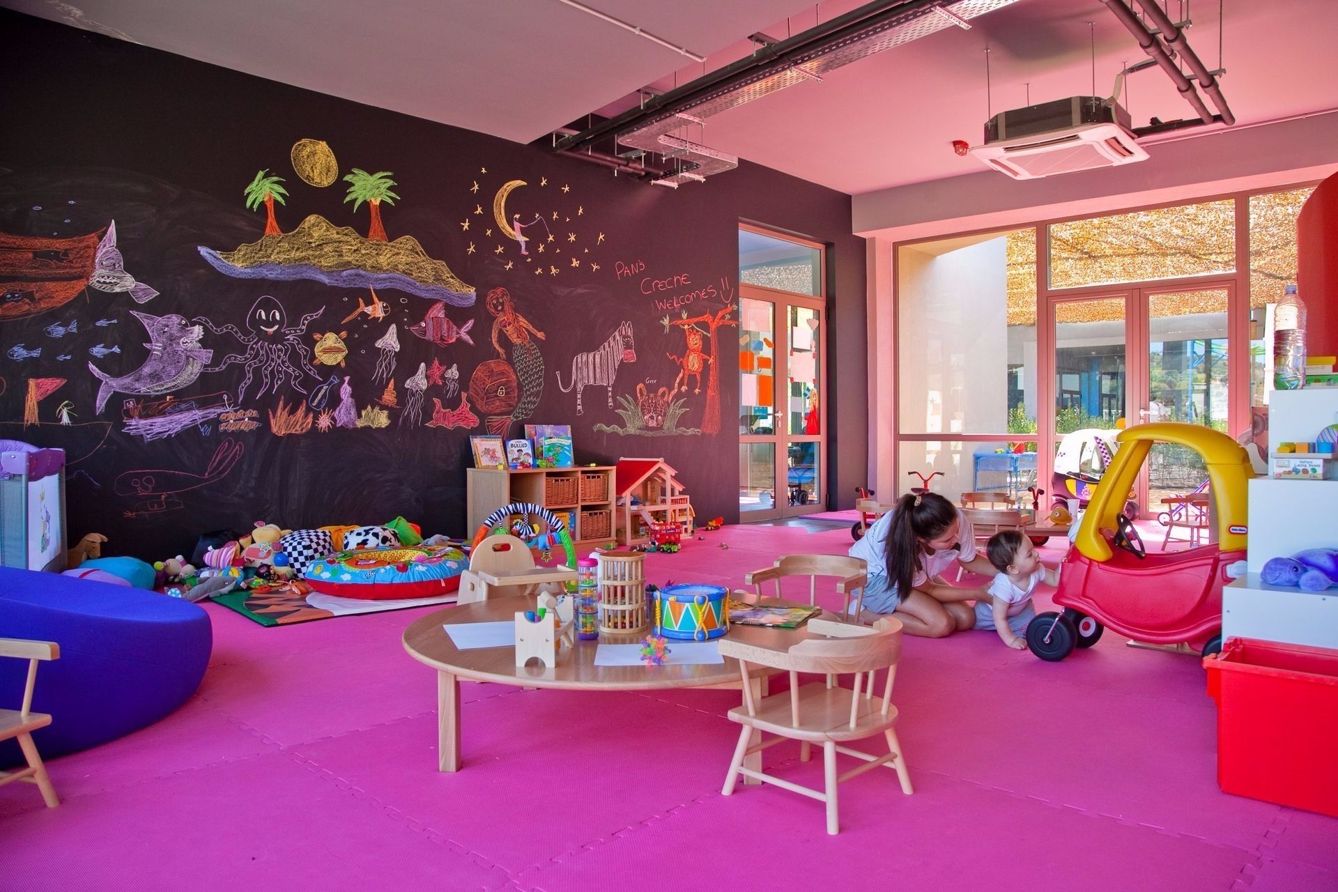 Club enfants2 à l'hôtel MIRAGGIO Thermal & Spa Resort 5étoiles dans la Péninsule de Chalcidique en Grèce du nord