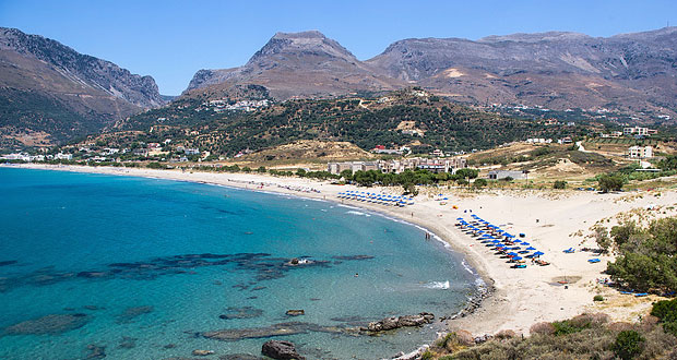Plage à Plakias île de Crète