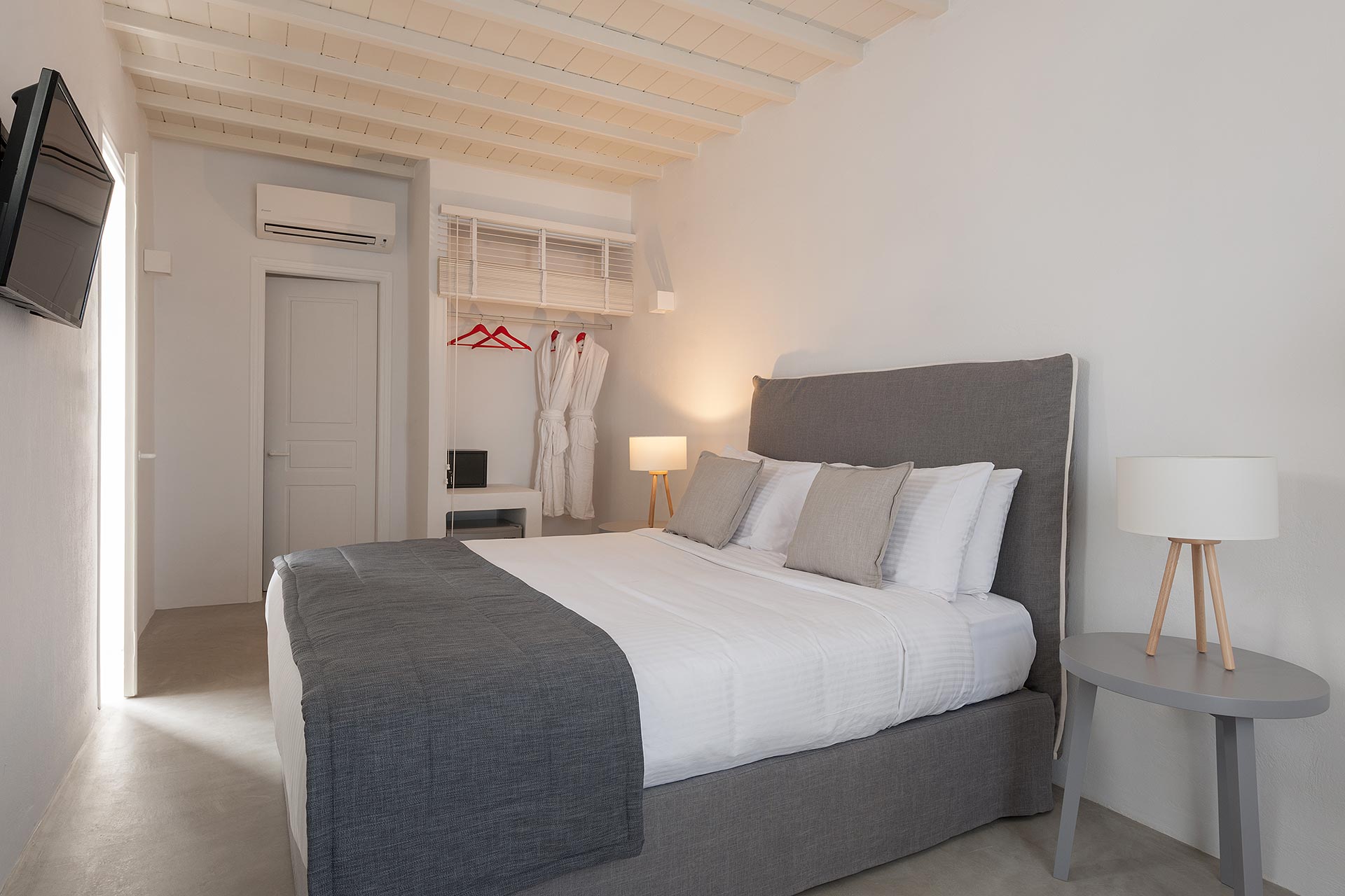 Chambre double standard l'hôtel Cova Mykonos Suites
