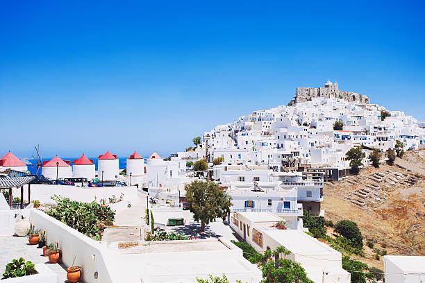 île d'Astypalaia située dans le Dodécanèse une île très intéressante avec de superbes belles plages