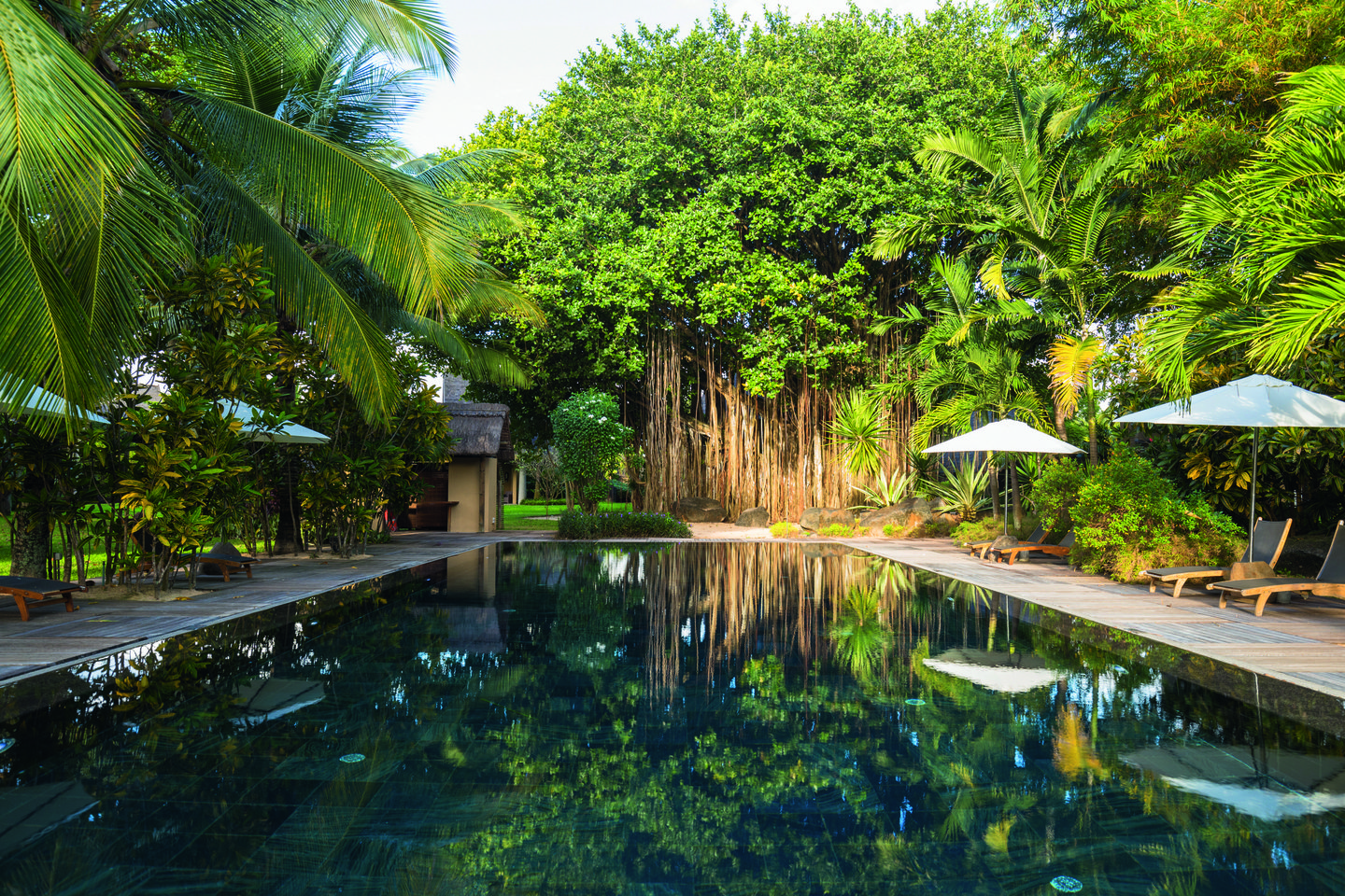 Espace SPA dans l'hôtel Beachcomber Trou aux biches situé à Triolet à l'île Maurice