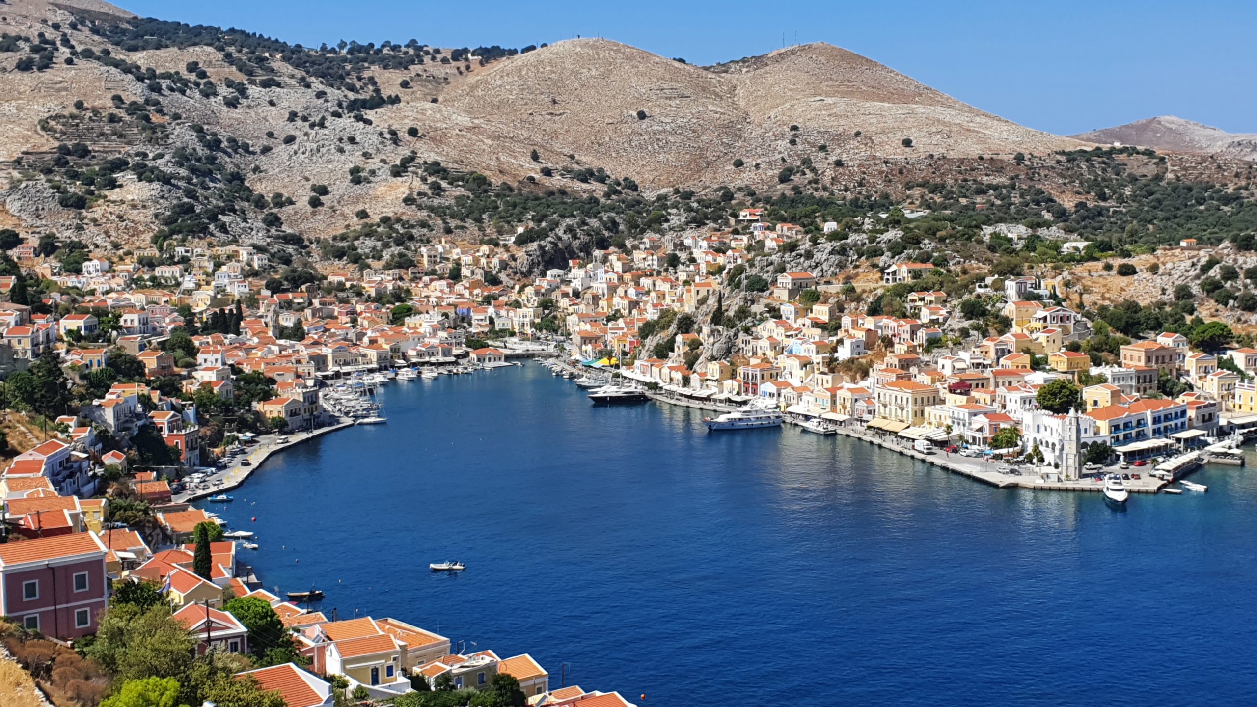 île de Symi située dans le Dodécannèse Grèce