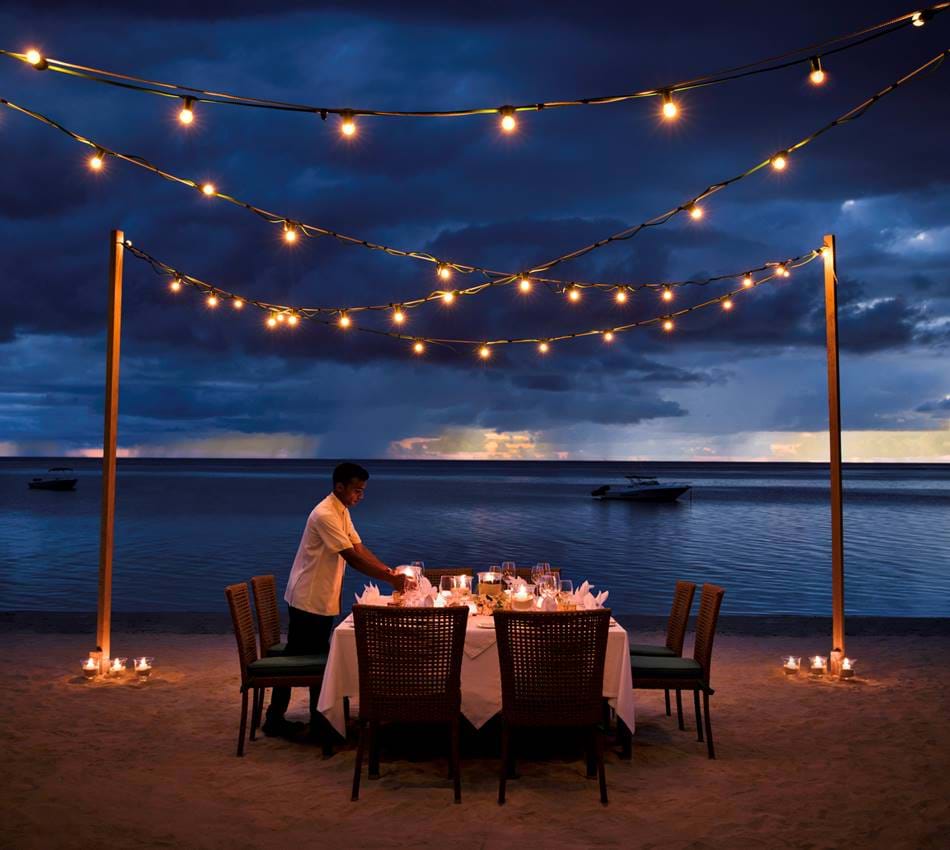 Lever de soleil ou coucher de soleil à l'hôtel La Pirogue 4* Luxe à l'île Maurice