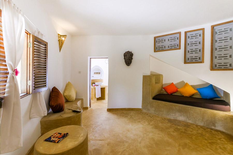 Villa Oyster à Zanzibar Pearl Resort Boutique Hôtel à Matemwe sur l'île de Zanzibar en Tanzanie