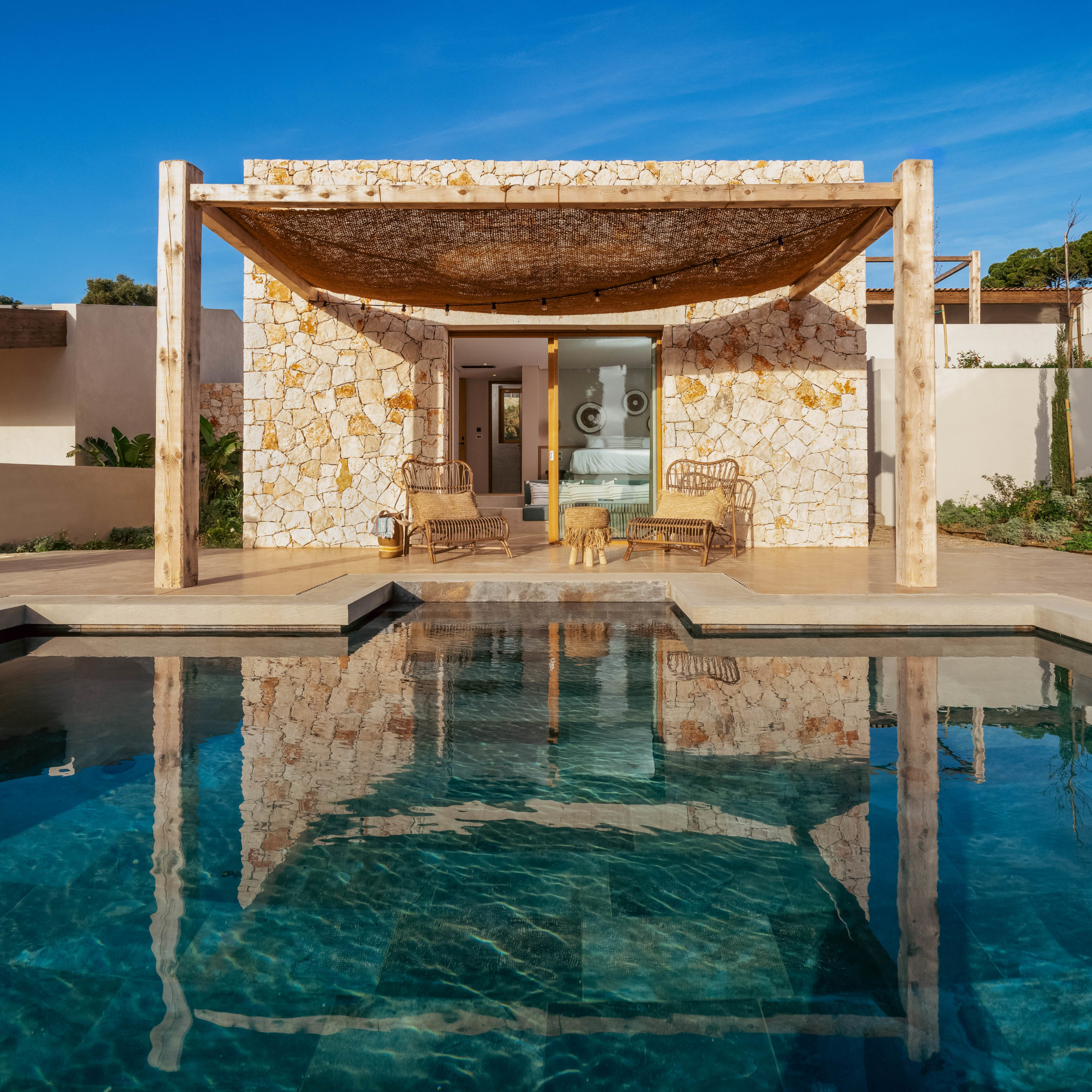 Amos Suite vue mer à Eliamos Villas Hôtel & Spa à Cephalonie îles Ionienne en Grèce