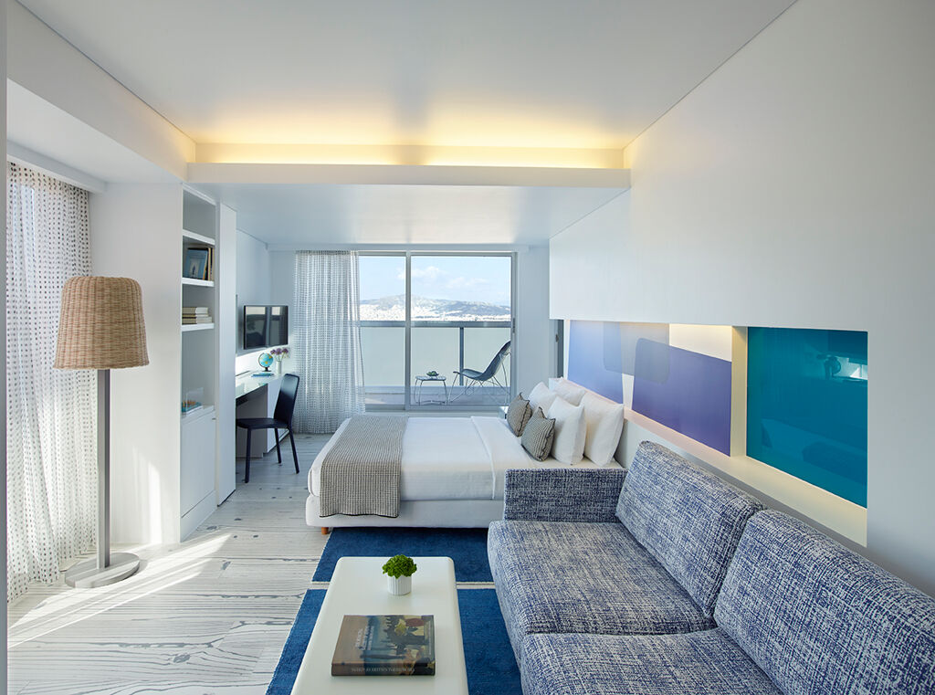 Chambre double executive de l'hôtel Fresh 4étoiles situé au coeur de la capitale grecque Athènes
