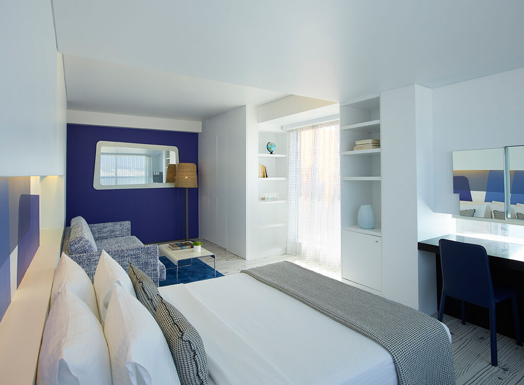 Chambre double executive de l'hôtel Fresh 4étoiles situé au coeur de la capitale grecque Athènes