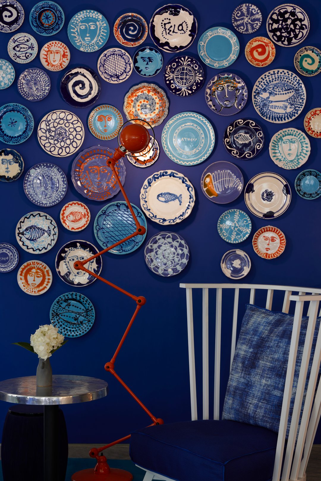 Décoration d'assiette dans l'hôtel Fresh 4étoiles situé en plein coeur de la capitale grecque Athènes