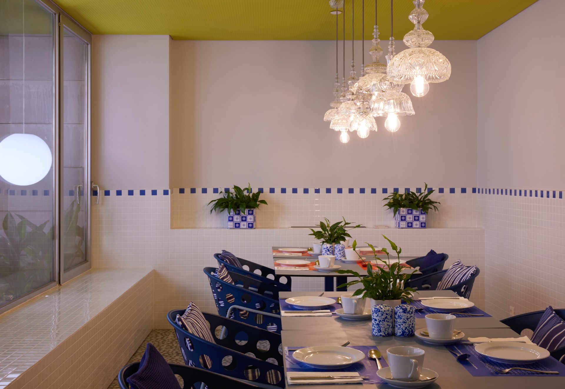 Restaurant de l'hôtel Fresh 4étoiles situé au coeur de la capitale grecque Athènes