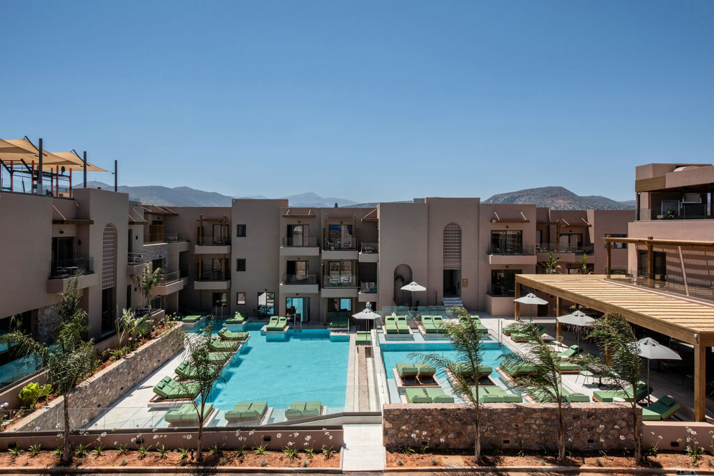 Hôtel Paralos Venus Suites Adults only situé en Crète du nord à Analipsis - Hersonissos